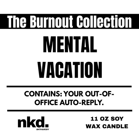 Mental Vacation Scented Candle