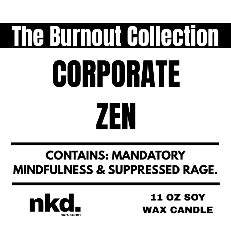 Corporate Zen Scented Candle
