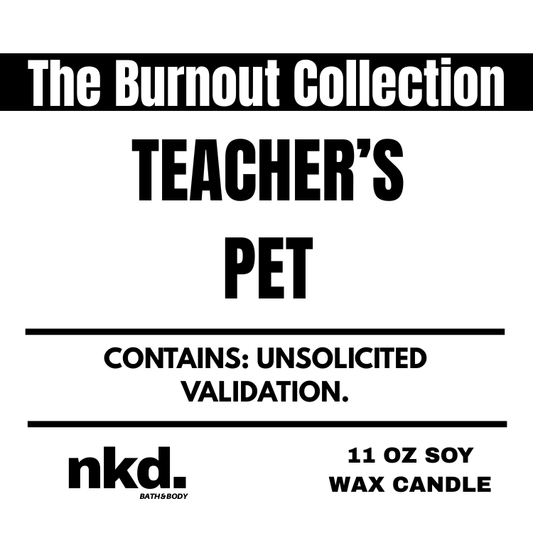 Teacher's Pet Scented Candle