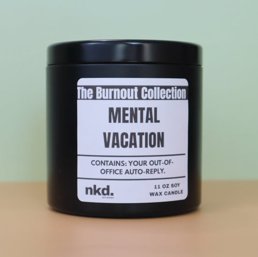 Mental Vacation Scented Candle